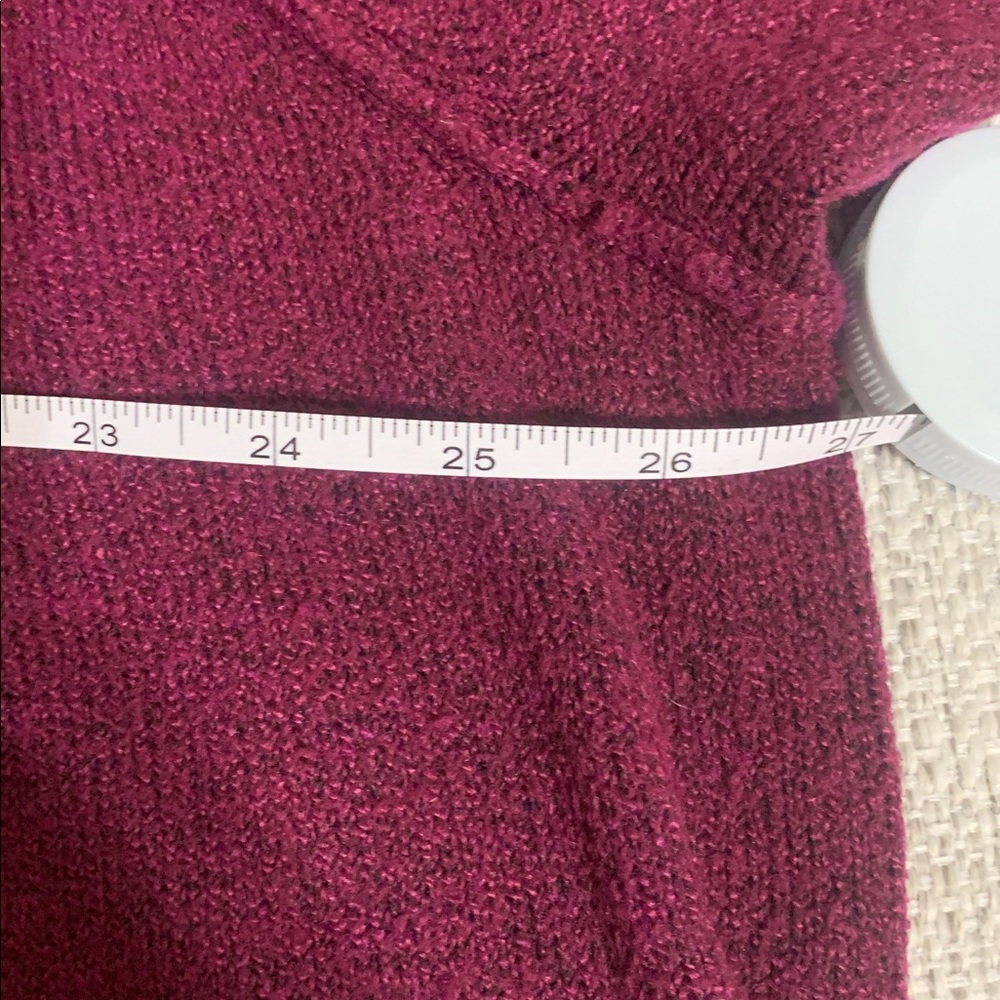 Sonoma Goods For Life Berry Purple Sweater 3X Plus Size Cozy Knit - Picture 14 of 15